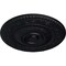 Ekena Millwork Neuveau Ceiling Medallion (Fits Canopies up to 6 3/8"), Hand-Painted Steel Gray, 24 1/4"OD x 2"P CM24NASGS - alternate 2